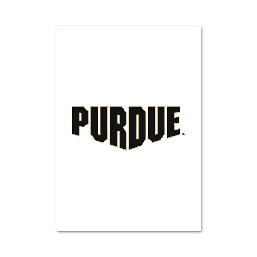 Poster Purdue de boilermakers